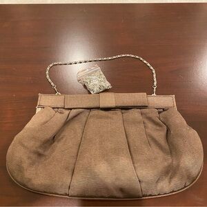 Elegant Brown Clutch Bag
